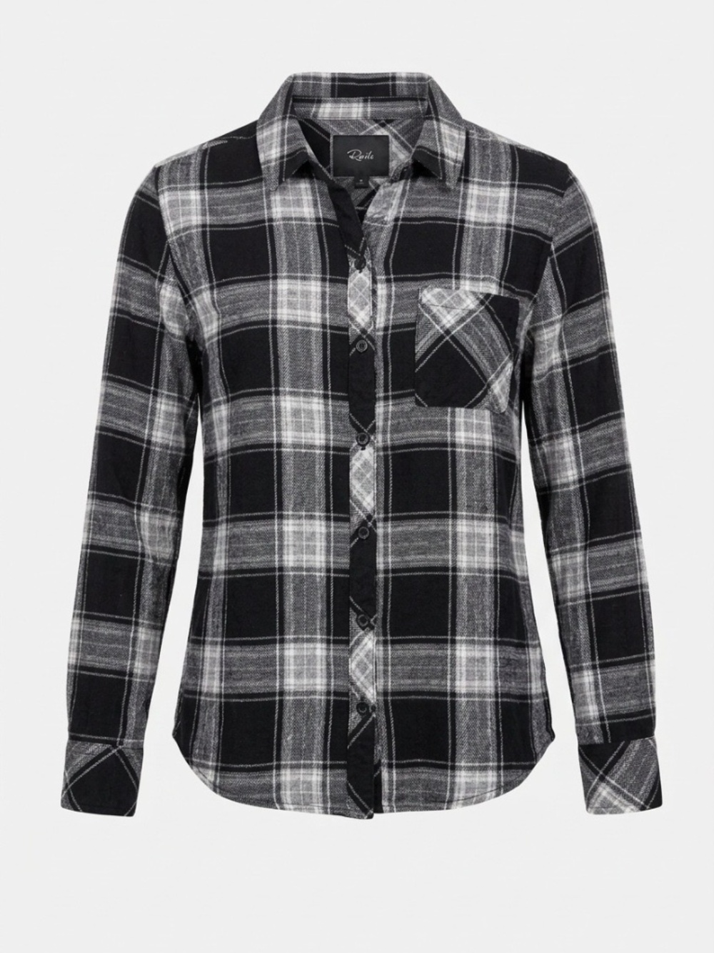 Rails Hunter Plaid Shirt In Midnight Snow - size M